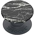 PopSockets: PopGrip Basic - Expanding Stand and Grip for Smartphones and Tablets [Top Not Swappable] - Mod Marble Black