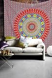 Large Mandala tapestries, Wall Hanging, Flower tapestries, Hippie Tapestries,...