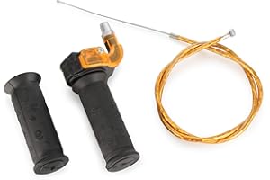 Oranges Autoparts Restrictable Twist Throttle Cable Mini Motorcycle Dirt bike Quad For 47cc 49cc