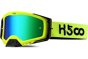 ‎SGTTX SGTTX Motocross Goggles Anti-Fog Dustproof Motorcycle Goggles MTB ATV Mountain Downhill Trail Dirt Jump Cycling Offroad Racing MX Goggles with Tear-Off Moto Goggles for Helmets Men Women