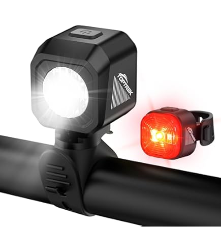 Lumières LED Pour Vélo, Rechargeable Par USB" - Test Et Avis