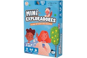 ATM GAMING Mini Exploradres - Juego Educativo para Niños de 3 a 6 años - Aprendizaje, Creatividad e Imaginación - Diversión sin Pantallas - Aprende inglés