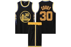 FTRGHNY Maillot Basket Enfant-Adulte 2 Pièces 2025 - Bleu - Coupe Ajustée - Col Rond - Manche Courte - Évacuation de l'Humidité - Respirable - XXXS, XXS, XS, S, M, L, XL, XXL, XXXL