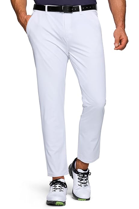 Pantaloni Da Golf Uomo Essentials - Elasticizzati, Vestibilità Sportiva, Taglie Forti - Foto 9