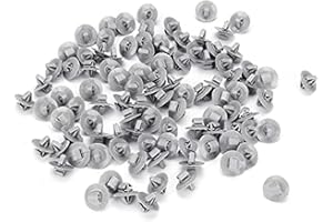 Viviance 100 Stück Türtrimm-Befestigungs Clip-Halter-Halterung Stoßstange kompatibel mit Renau-lt trafic Master Kangoo Ive-co Daily Nis-san Primastar O-pel Vivaro