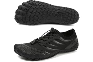 ZIITOP Unisex Zapatos Descalzos Hombre Mujer Zapatos de Agua Hombres Mujeres Barefoot Zapatillas Outdoor Secado Rápido Surf Calzado para Yoga Playa Transpirable Ligero y Antideslizante 37-46EU