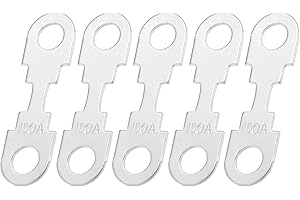 A ABSOPRO 5pz Fusibili a striscia ad alta corrente da 150A 12V per portafusibili per Audio auto