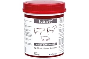 alfavet Tussivet Poudre Contre la toux pour Chevaux, bovins et porcs 500 g