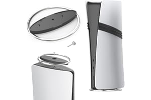 ARIKROII Pionowy stojak do PS5 Pro/PS5 /PS5 Slim【do PS5Pro/PS5/PS5Slim】Stojak PS5 Pro, PS5 Stand Vertical, PS5 Slim Vertical Stand, do konsoli PS5 Slim / PS5 Disc & Digital (wszystkie konsole PS5)