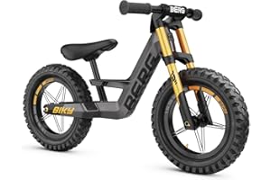 Berg Biky Cross | Bicicleta sin Pedales para niños Desde 2 años | Ruedas 12 Pulgadas | con Freno de Mano | Diseño Seguro y Ligero | Ajustable para Crecimiento