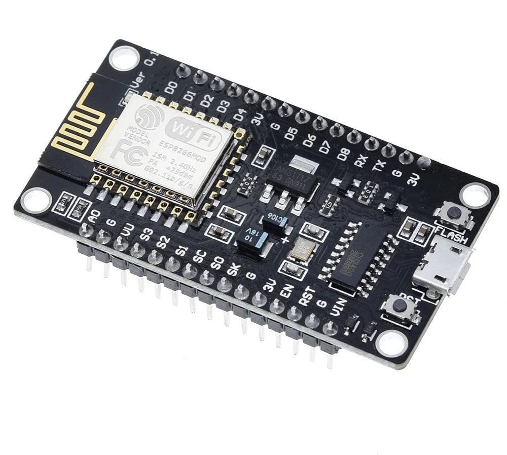 ControllersTech nodeMCU v3 esp8266 ch340 Wireless module Lua WIFI development board with pcb Antenna and usb port