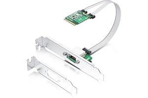 10Gtek M.2 A+E Key 2.5G Gigabit Ethernet Network Card, 18-cm Cable Length