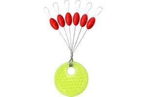 Drchoer Butées de flotteur pour pêche à la ligne : multicolore pour la pêche à la ligne de pêche, grand, moyen, petit disponible