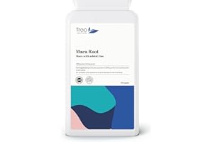 Troo Health Care Maca Root 5000mg with Zinc 120 Vegan Capsules - Peruvian Maca for Men & Women - Testosterone Balance and Fertility Support - Cognitive & Immune Function - 4 Months Supply