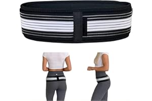Ruayia Orthogürtel, Beckengurt, Ortho Gürtel Ischias, Rückenkomfort Ischias Gürtels, Ortho Gürtel Beschwerdelos, Rutschfester Verstellbarer für Becken, Taille, Rücken und Bauch (110CM)