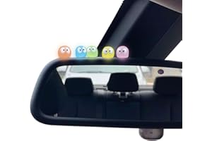 ETHLOMOER 20 PCS Colorful Luminous Soot Sprites Car Decor Set,Rearview Mirror and Dashboard Accessories for Cute Anime Theme Interior Decor, Cute Anime Decor for Car Rearview Mirror. (Multi-Coloured)