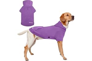 Kickred Hunde Kapuzenpullover, Haustier Hoodie Kleidung Outfit, Weich Und Atmungsaktiv Hund Pullover Welpen T-Shirt Für Kleine Mittel Große Hunde