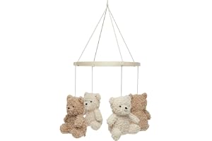 Jollein Babymobil teddy björn björn naturlig Biscuit