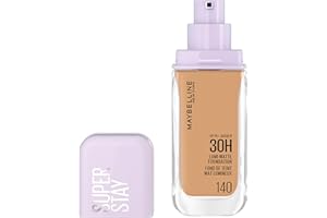 Maybelline New York, Lumi Matte podkład, matowe wykończenie świecące do 30H, odcień 140