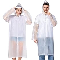 Ahsado Lot De 2 Ponchos De Pluie En EVA - Unisexe