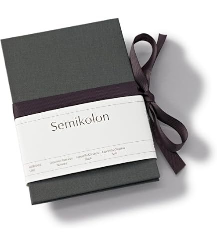 Semikolon 369991 Album A Spirale Economy Large 34,5x33,2 Cm – 50 Pagine Color Crema In Carta FSC, Colore Verde Matcha - 2