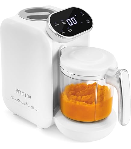 Set Per Omogeneizzati Baby - 8 Pezzi, Tritacibo Portatile Per Frutta E Verdura - Foto 5