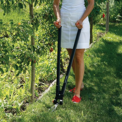 Fiskars PowerLever™ Scherenstorch Multifunktionale Hecken- und Rasenschere GS53, Schwarz - 6