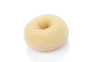 Pritties Accessories Medium Blonde Hair Bun Shaper Former Donut Ring Styler