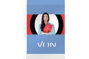 ‎LEITZ VON Leitz 100er Pack Transparente Prospekthülle A4, Öffnung oben, Hochwertiger, transparenter Kunststoff, Säurefrei, Dokumentenecht und gelocht, 100 Stück, 40272003