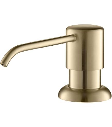 KRAUS Allyn Transitional Kitchen Faucet – Pull-Down Sprayer, Spot-Free Antique Champagne Bronze
