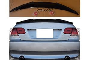 CAIXCAR ALERON ARRIÈRE Série 3 E92 Style M4 Coupe perforée Noir Brillant Spoiler