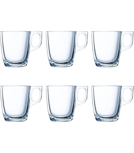 12 Bicchierini Caff&egrave; Espresso Bormioli - Vetro Trasparente Da 8.5 Cl Lavabili