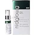 Nidglow g Gel with Glutathione 4% & Glycolic Acid 6%, Brightening & Exfoliating Skincare Solution for Dark Spots & Hyperpigmentation, 30ml