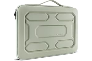 Domiso Torba na laptopa o przekątnej, wodoszczelna ochrona odporna na uderzenia, do laptopów 15-15,6", na notebooka / Lenovo IdeaPad 520/ASUS ZenBook/Dell/Pavilion, miętowo zieleń