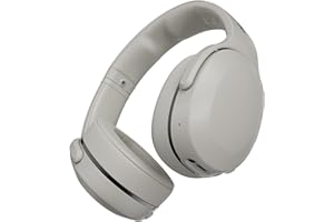 Skullcandy Crusher 540 Active Wireless Bluetooth Headphones with Multi-Sensory Bass, Noise Isolating Over-Ear Fit, Sweat and Water Resistant, 40 Hours Battery, Microphone for iPhone Android - Concrete