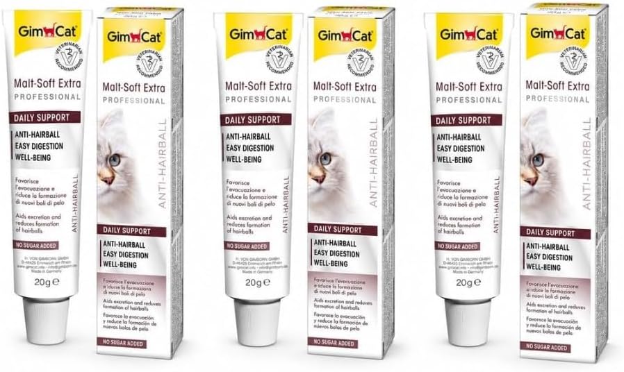 Gimcat Malt-Soft Extra Tüy Yumağı Önleyici Kedi Maltı 20 gr x 3 Adet