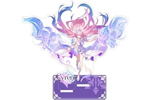 UTIEHD Honkai Star Rail HD Großformat Display ständer Premium Anime Acryl Figur für Sammler (Cyrene)