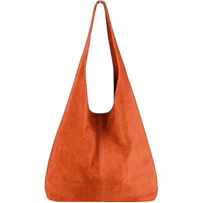 Borsa A Tracolla In Pelle Scamosciata Modamoda T150 - Made In Italy, Grande Capacità, Per Lavoro E Tempo Libero