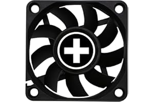 ‎XILENCE Xilence XPF60S.W 60mm leiser Gehäuselüfter, 3PIN, einfacher Einbau, 270mm Kabellänge, Hydro Bearing, guter und kühlender Airflow im Office/Home/Server PC, schwarz
