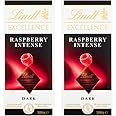 Lindt Excellence Raspberry Intense Dark Chocolate, 2 x 100 g