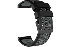 MYSNBKN Bracelet montre pour Suunto 9/9 Baro/D5/D7/Spartan Sport/Wrist HR/Traverse 24mm/Smartwatch 2 SW2, 24mm Quick Release Silicone Replacement Band