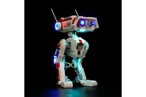 cooldac Light Kit for Lego 75335 Star Wars BD-1, LED Lighting Set Compatible with Lego 75335 BD-1 Star Wars Movable Droid Figure Model Kit (Only Lights, No Lego Models)