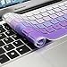 Produktbild hiotech Tastatur Cover Ombre Farbe Silikon Material für MacBook Pro 33 cm/38,1 cm/43,2 cm MacBook Air 33 cm & iMac Drahtlose Tastatur