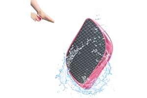 CYCONNCET Nano Glas Hornhautentferner,hornhautentferner, hornhaut entfernen fuß,Hornhautentferner für die Fußpflege zum Peeling abgestorbener Haut(Rosa）
