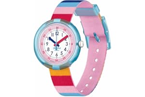 Flik Flak Montre Stripy Pink