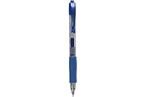 Pilot Stylo Bille à Encre Gel G2 07 Metallic,Bleu Métallique