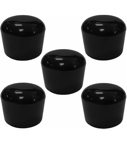 Tapas Goma Extremos Tubo 5/8 Pulgadas 16 Mm 50 Unidades Tapones De