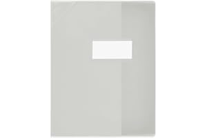 ELBA - Protège cahier 17x22cm transparent incolore