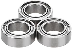 ‎TBEST daiwa Ball Bearing, Ball Bearing Roller Bearing, 3 Pieces, Stainless Steel Precision Ball Bearing Roller Accessories for Daiwa Replacement Parts (4 x 7 x 2.5)