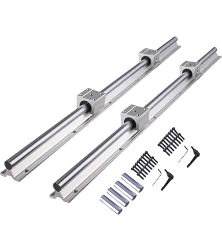 Produktbild von Zeberoxyz Kugelumlaufspindel SFU1605 Mit Linearführung Und NEMA23-Motor – 150 Mm Hub Für CNC-Fräsen & Präzisionsachsen